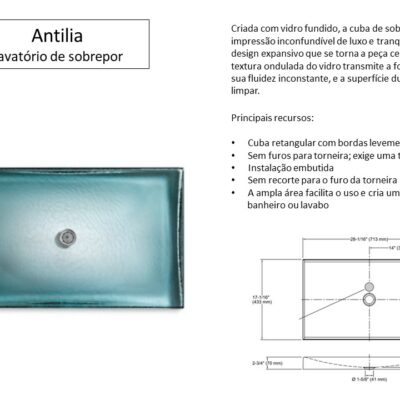 Cuba Antilia - Louças e Metais - TerraTile