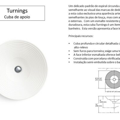 Cuba Turnings - Louças e Metais - TerraTile