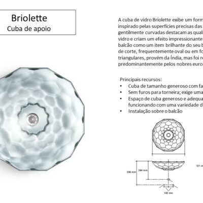 Cuba Briolette - Louças e Metais - TerraTile