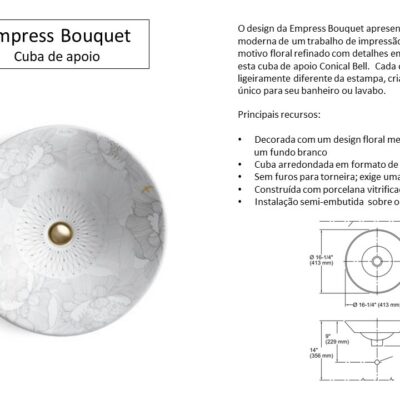 Cuba Empress Bouquet - Louças e Metais - TerraTile