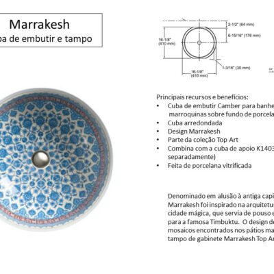 Cuba Marrakesh - Louças e Metais - TerraTile